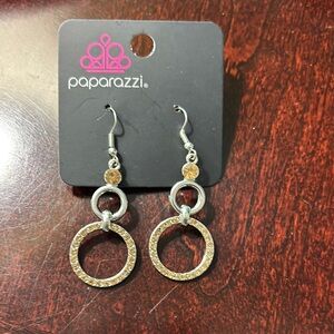 🌹Paparazzi Silver and Gold Hoop Earrings
